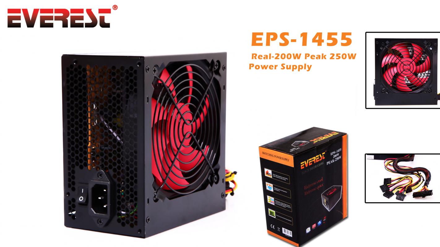 Everest%20EPS-1455%20250w%20Power%20Supply%20Güç%20Kaynağı