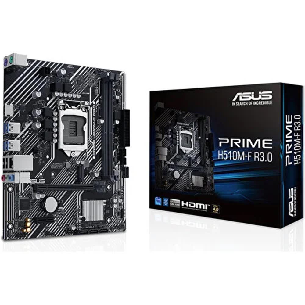 Asus%20Prıme%20H510M-F%20R3.0%20Intel%20H470%20LGA1200%20Ddr4%203200%20HDMI%20M2%20Anakart