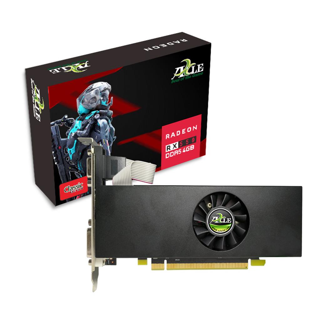 AXLE%20RX550%20PCI-E%204G%20DDR5%20128bit%20CRT-DVI-HDMI%20LPEkran%20Kartı