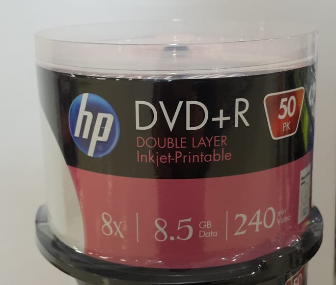 HP%20DVD+R%20DL%208.5GB%20Printable%2050%20Cakebox