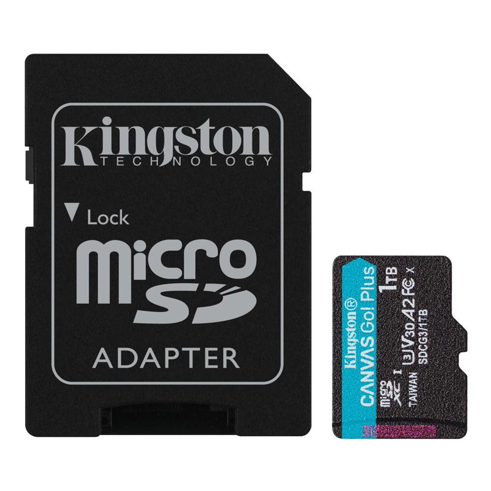 Kingston%20SDCG3-1TB%201TB%20microSDXC%20Canvas%20Go%20Plus%20170R%20A2%20U3%20V30%20Card%20+%20ADP%20Hafıza%20Kartı