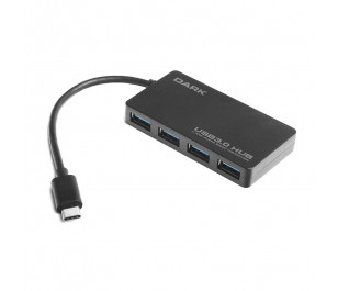 Dark%20Connect%20Master%20U31X4,%20USB3.1%20Type-C%20to%204%20Port%20Type-A%20HUB