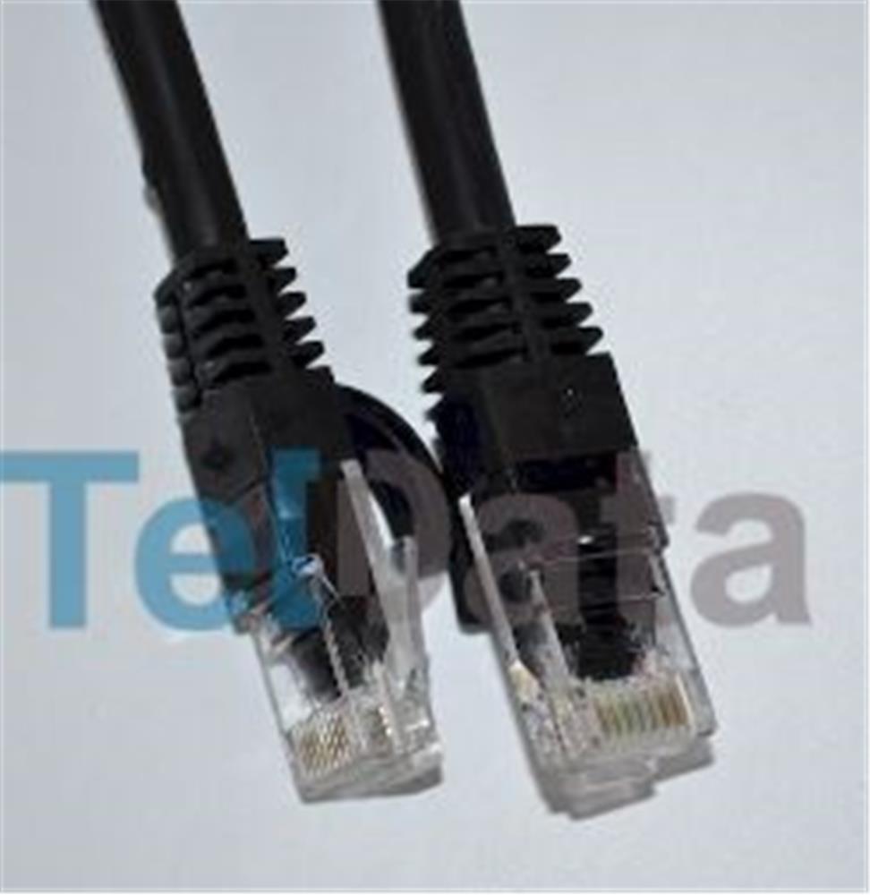 Teldata%20TLD-050S%20Cat6%200.50MT%20Siyah%20Utp%20Patch%20Kablo