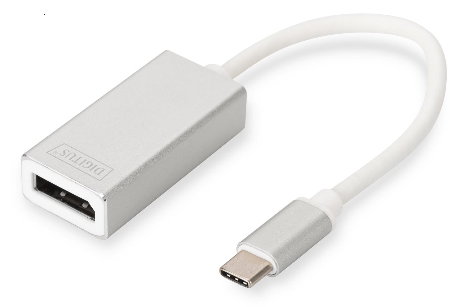 Digitus%20DA-70844%20USB%203.0%20(USB%20Tip%20C)%20%20-%20%20DisplayPort%20(DP)%20Grafik%20Adaptörü