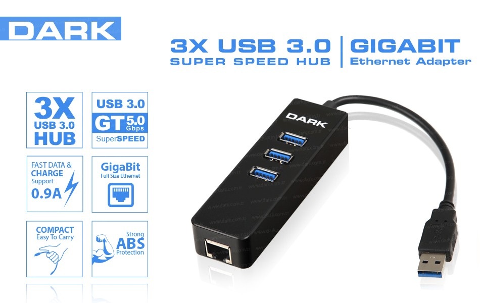 Digitus%20DA-70253%20USB%20Type-C™%203-Port%20Hub%20+%20Fast%20Ethernet%20LAN%20Adapter