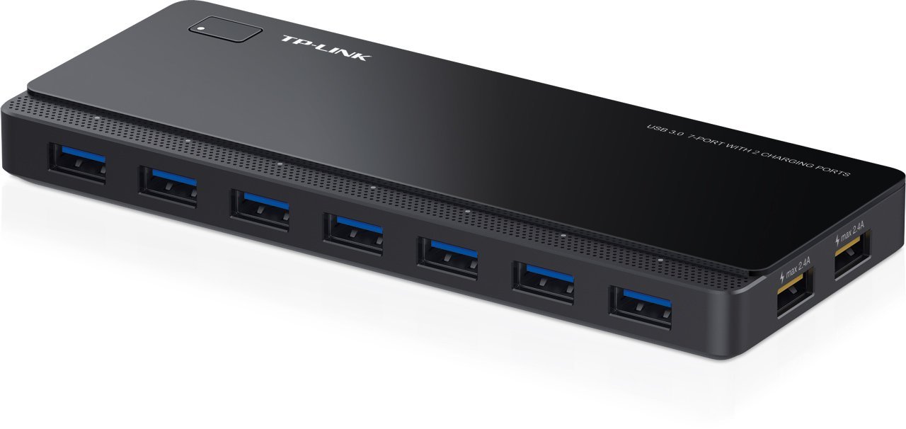 Tp-Link%20UH720%20USB%203.0%207%20Port%20+%202%20Şarj%20Portlu%20HUB%20-%20Çoğaltıcı