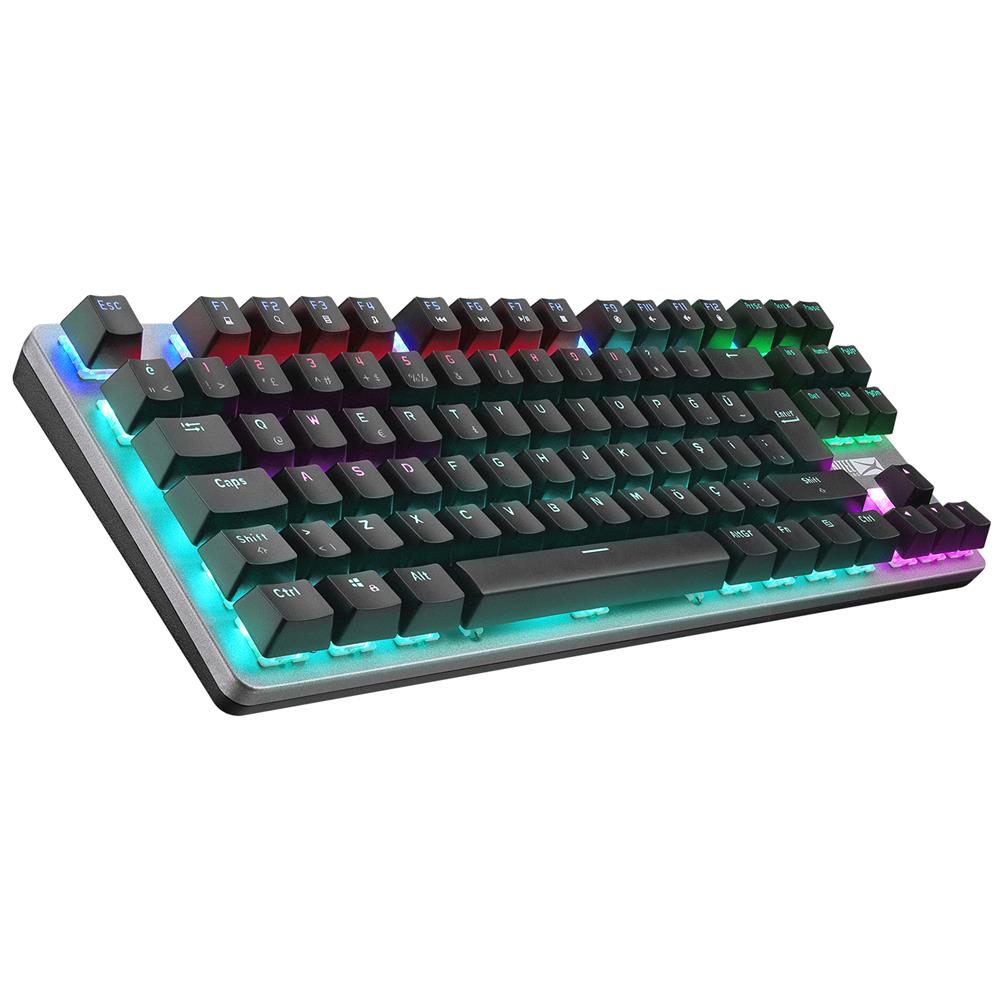 Altec%20Lansing%20ALGK8404%20Siyah-Gümüş%20BLUE%20SWITCH%20Rainbow%2087%20Tuşlu%20%20Mekanik%20Gaming%20Oyuncu%20Klavye