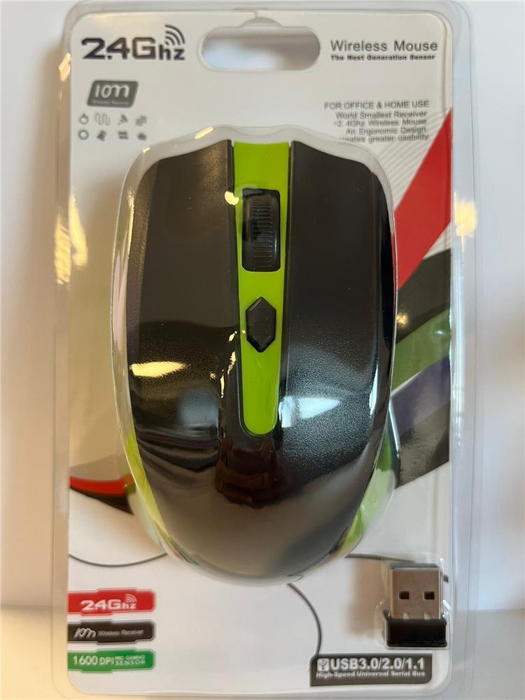 Elba%20G-211%20Yeşil%202.4Ghz%20Kablosuz%20Mouse