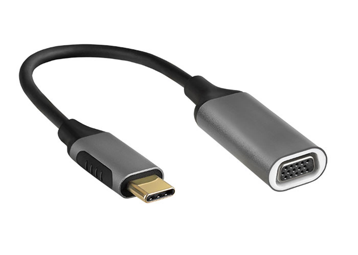 S-link%20SW-U514%20Gri%20Metal%20Type-C%20to%20VGA%20Adaptör