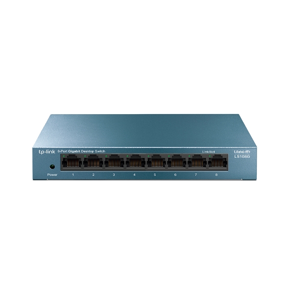 Tp-Link%20LS108G%208%20Port%2010-100-1000%20Mbps%20Switch%20Metal%20Kasa