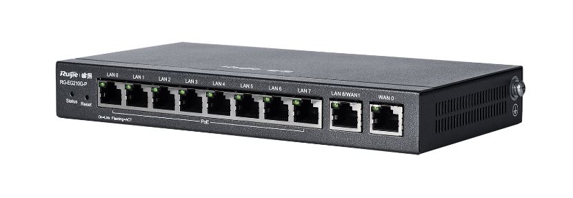 Ruijie-Reyee%20RG-EG210G-P%208%20Port%20Poe+%2010-100-1000%20Mbps%20Yönetilebilir%20Switch%20Çelik%20Kasa