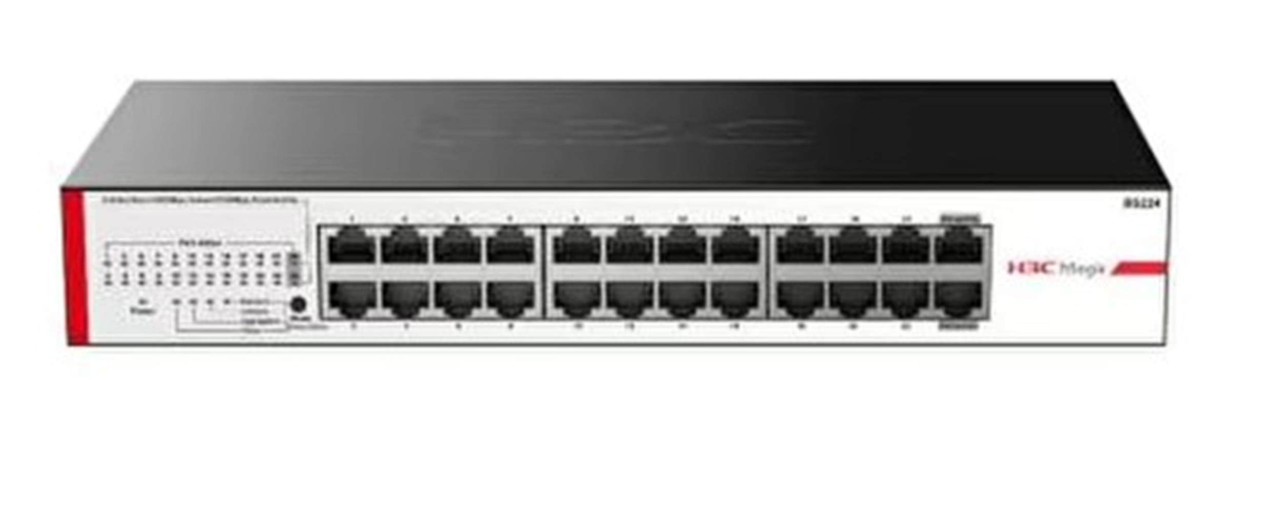 H3C%20Magic%20BS224%2024%20Port%2010-100-1000%20Mbps%20Metal%20Kasa%20Swich