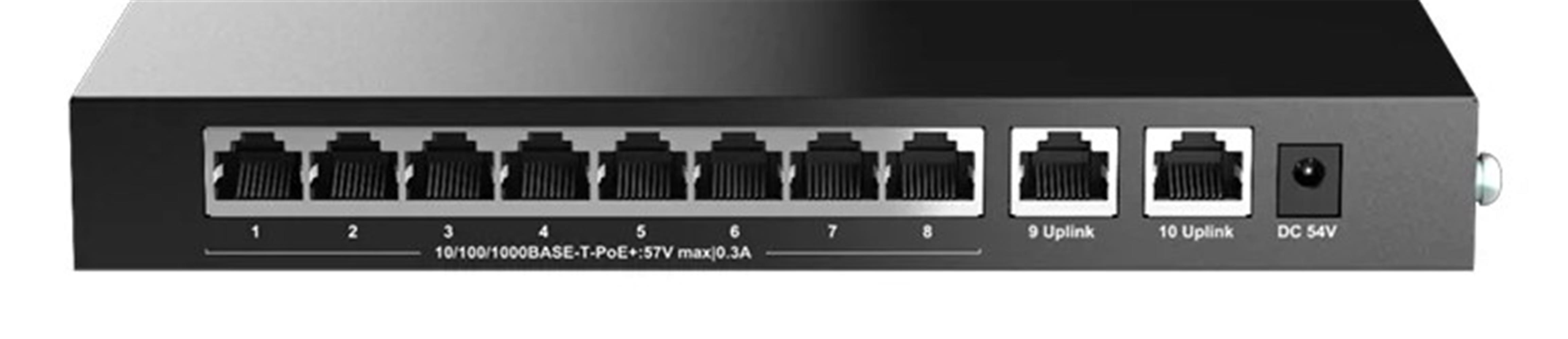 H3C%20Magic%20BS210T-P%208%20Port%20Poe+%202%20Port%20Uplink%2010-100-1000%20Mbps%20Metal%20Kasa%20Swich