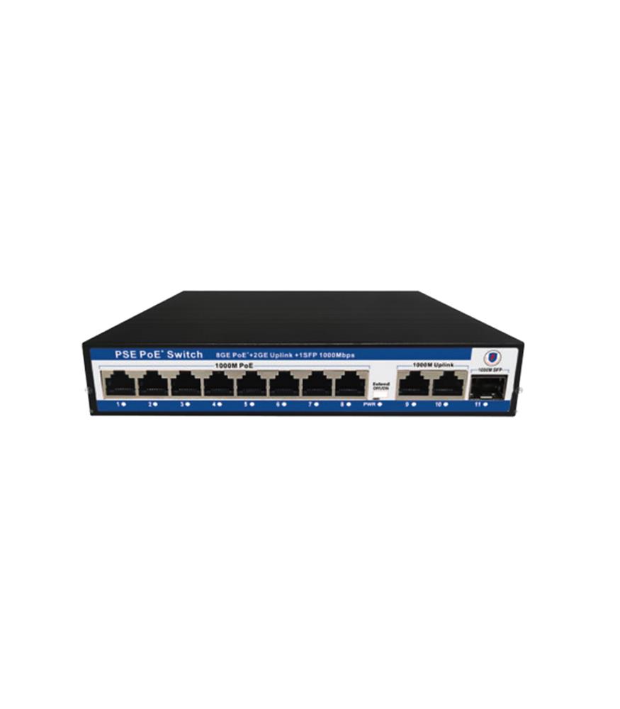 Nova%20NVC-PSEG0821%208%20Port%20Poe+%2010-100-1000%20Mbps%202%20Port%2010-100-1000%20Mbps%20Uplink%201%20Port%20SFP%20Switch%20120W