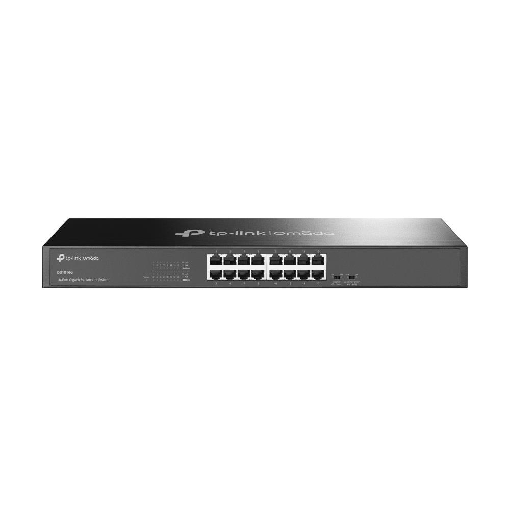 Omada%20Tp-Link%20DS1016G%2016%20Port%2010-100-1000%20Mbps%20Switch%20Çelik%20Kasa%20Rack%20Mount