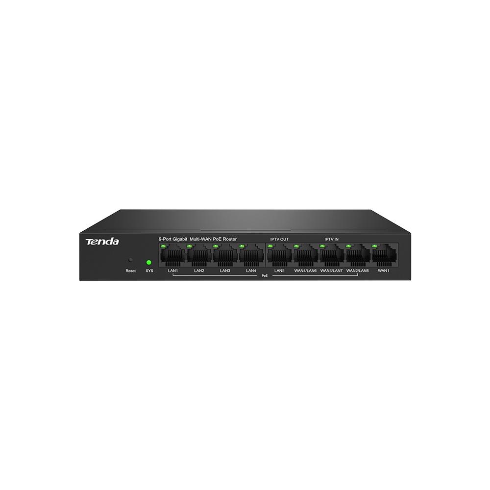 Tenda%20G0-8G-PoE%209%20Port%208%20Port%20Poe+%2010-100-1000%20Switch%20Çelik%20Kasa%20POE%20Router