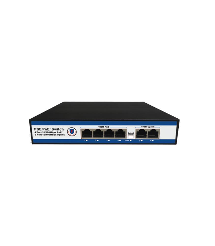 Nova%20NVC-PSE0420%204%20Port%20Poe+%2010-100%20Mbps%202%20Port%2010-100%20Mbps%20Uplink%20Switch%2065W