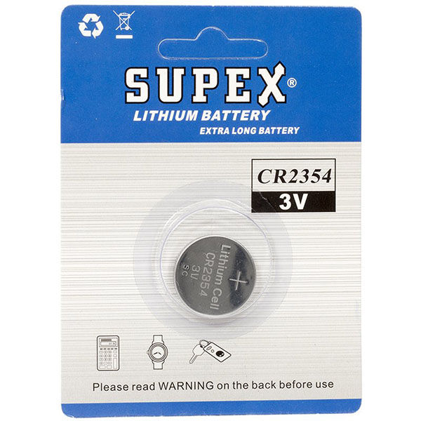 Supex%20CR2354%203V%20Lityum%20Tekli%20Paket%20Pil