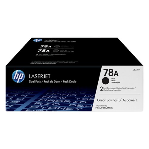 HP%2078AF%20Black%20Siyah%20Çiftli%202.100%20Sayfa%20Toner%20CE278AF