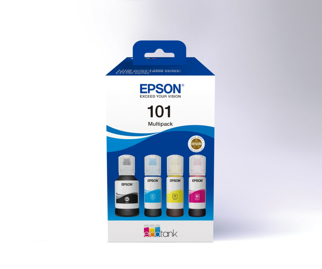 Epson%20101%20Cyan-Magenta-Yellow-Black%20Mavi-Kırmızı-Sarı-Siyah%20T03V6%204lü%20Multipack%20Kartuş