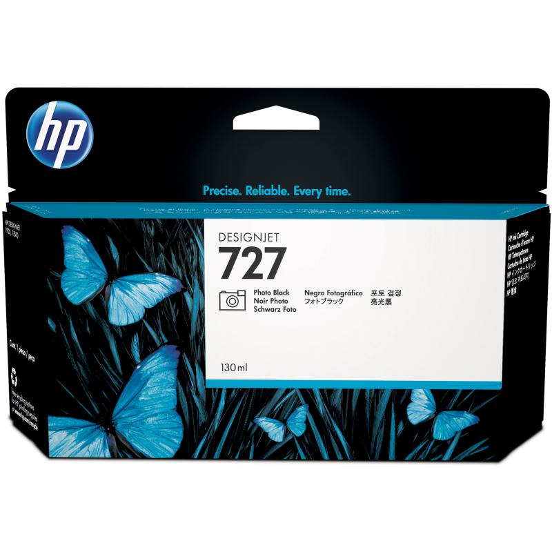 HP%20727%20Photo%20Black%20Foto%20Siyah%20130ML%20Plotter%20Kartuşu%20B3P23A