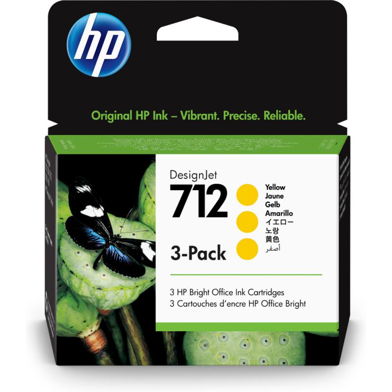 HP%20712%20Yellow%20Sarı%2029ML%203Lü%20Paket%20Plotter%20Kartuşu%203ED79A