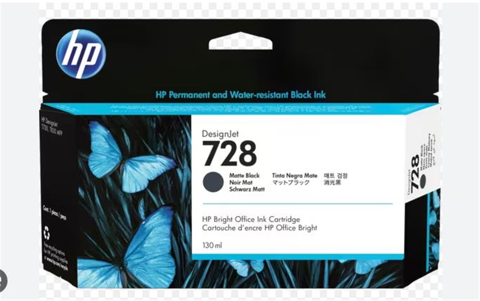 HP%20728%20Matte%20Black%20Mat%20Siyah%20130ML%20Plotter%20Kartuşu%203WX25A