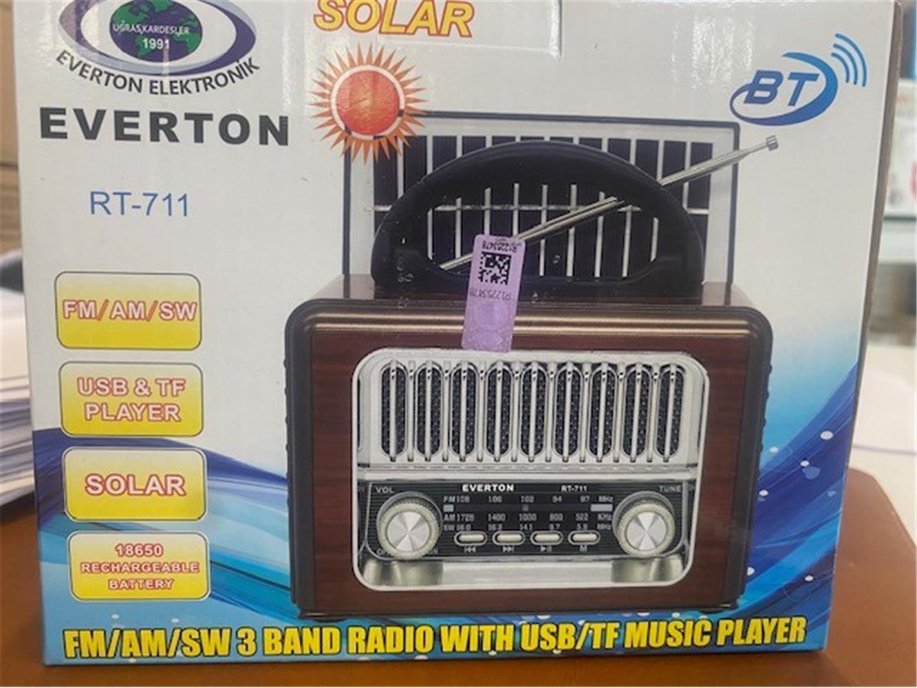 Everton%20Rt-711-Usb-Tf-Am-Fm-Sw-Tws-Usb%20Güneş%20Eenerjili%20%20Nostaljik%20Radyo