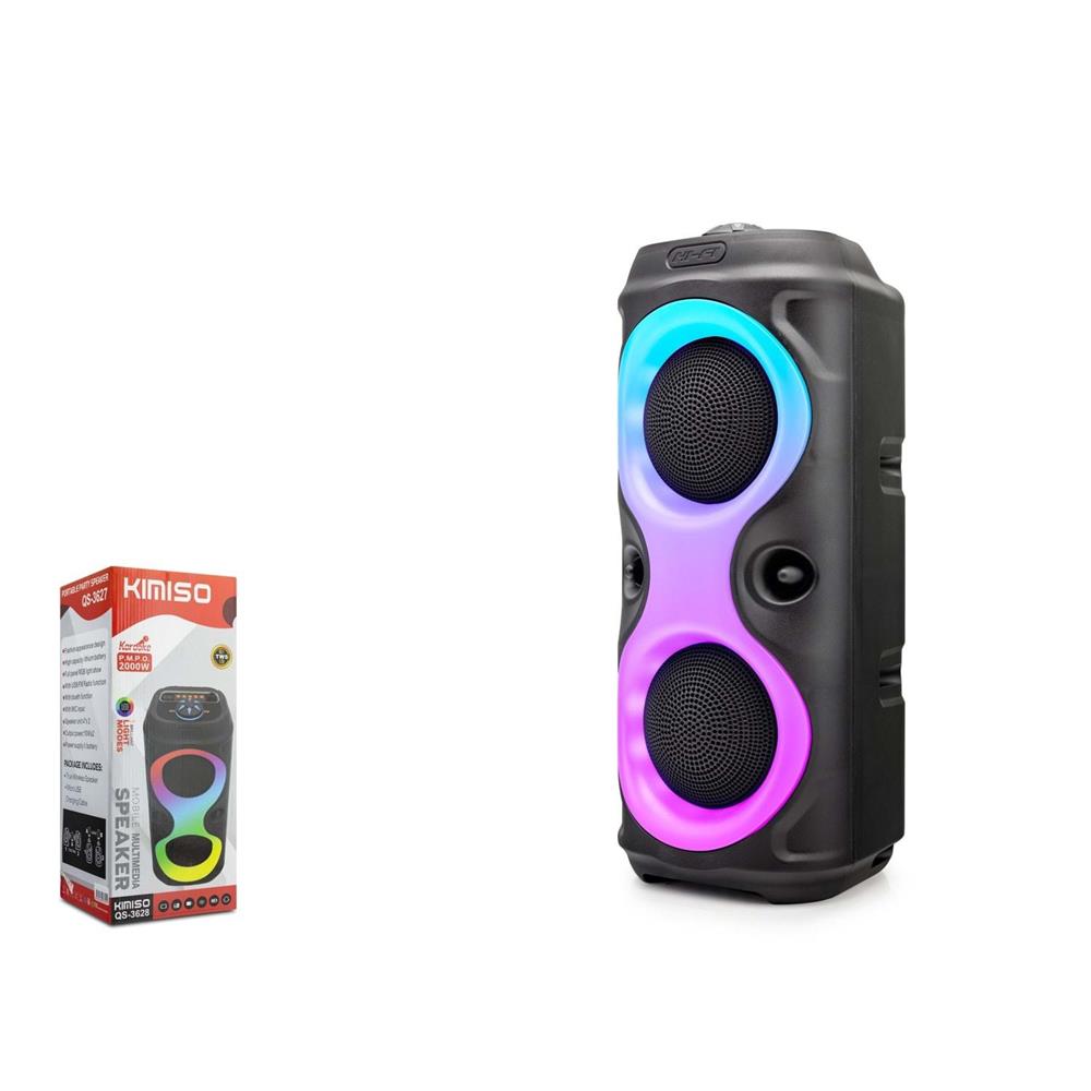 Kımıso%20QS3628%20Bluetooth%20Speaker%20RGB%20(BT,%20USB,%20FM,%20MIC%20girişi,%20TWS,%20düğmeli,)