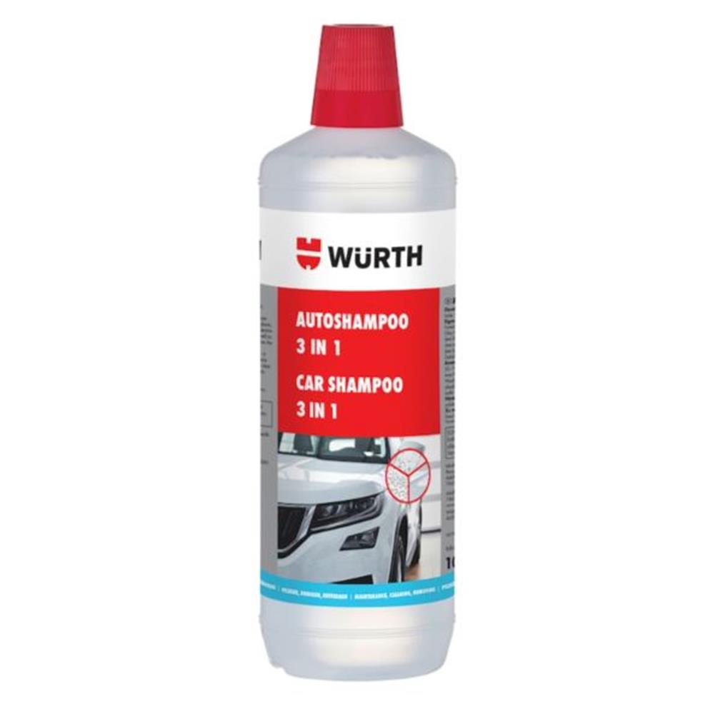 Würth%203%20etkili%20Araç%20Şampuanı%201Lt%20(0893012002028%206%20)