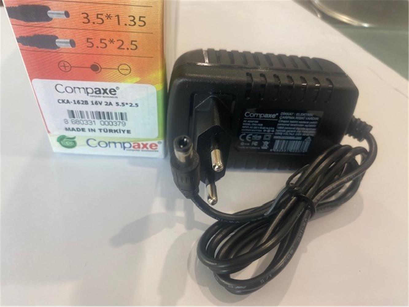 Compaxe%20CKA-162b%2040w%2016v%202.5a%20%205.5-2.5%20Adaptör