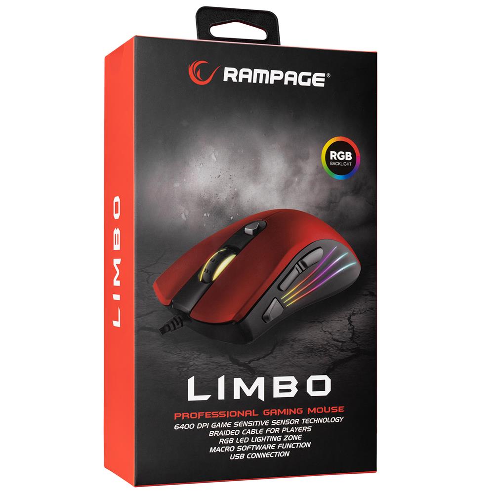 Rampage%20SMX-R33%20LIMBO%20Makrolu%20Siyah-Kırmızı%206400dpi%20RGB%20Ledli%20Gaming%20Oyuncu%20Mouse