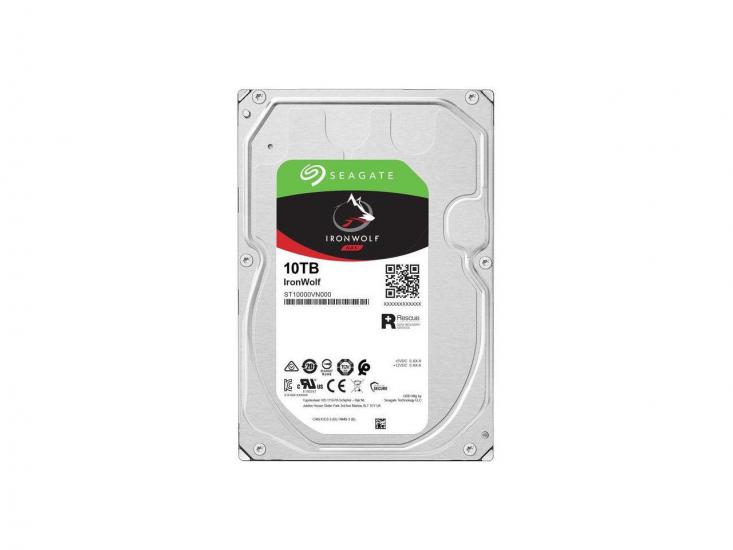 Seagate 10TB Ironwolf ST10000VN000 3.5’’ 256MB 7200 Rpm Nas Disk Harddisk