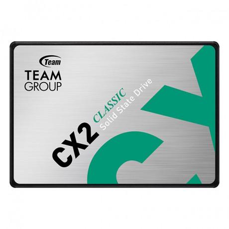 Team 256GB CX2 520-430MB-s 2.5’’ SATA3 SSD Disk (T253X6256G0C101)