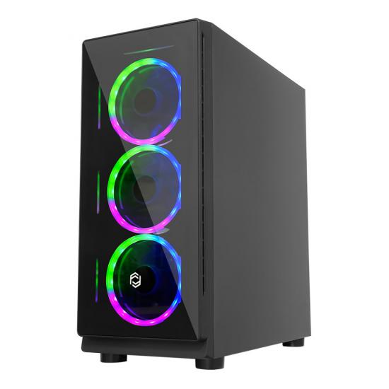 Frisby FC-2910B 600W+80 bronz USB 2.0 Siyah Kasa 12 Cm Fan Midi Tower