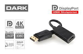 Dark DK-HD-AMXF90 HDMI 90° Dönüştürücü Dirsek - HDMI Erkek - HDMI Dişi