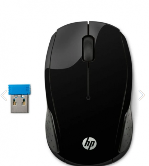 HP 200 X6W31AA Wireless Optik Mouse 1000Dpı 2.4Ghz Siyah