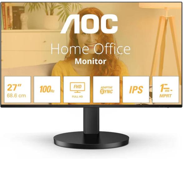 Aoc 27’’ 27B3HA2 Fhd IPS 1ms 100HZ HDMI Dp LED Monitör