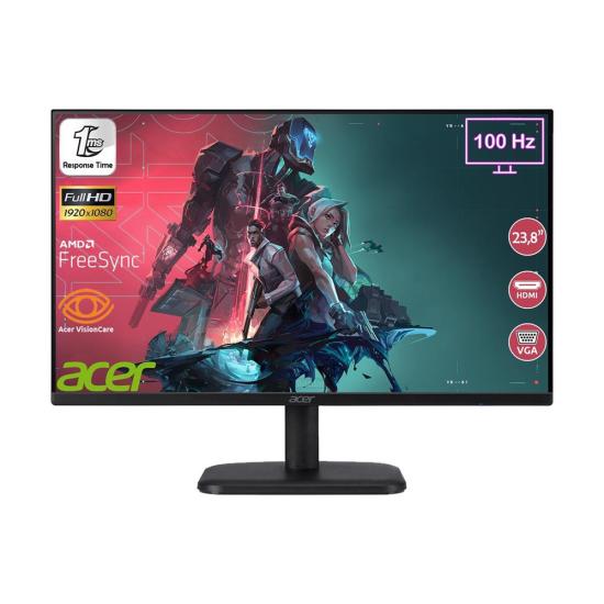 Acer 23.8’’ EK241YE 1ms 100Hz IPS VGA HDMI Vesa UM.QE1EE.E03 Monitör