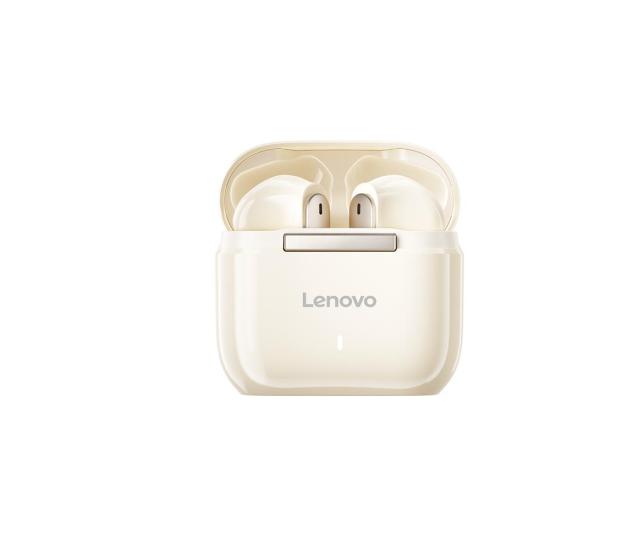 Lenovo TA100 Krem (Moon Rock White) Kulak İçi Bluetooth Kulaklık