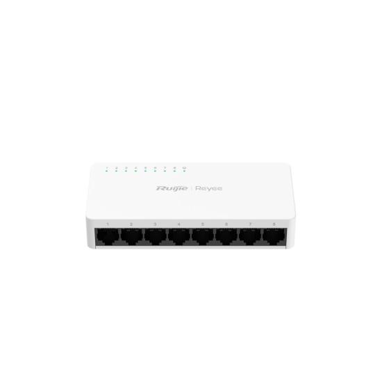 Ruijie Reyee RG-ES08G-L 8 Port 10-100-1000 Mbps Yönetilemez Switch Plastik Kasa