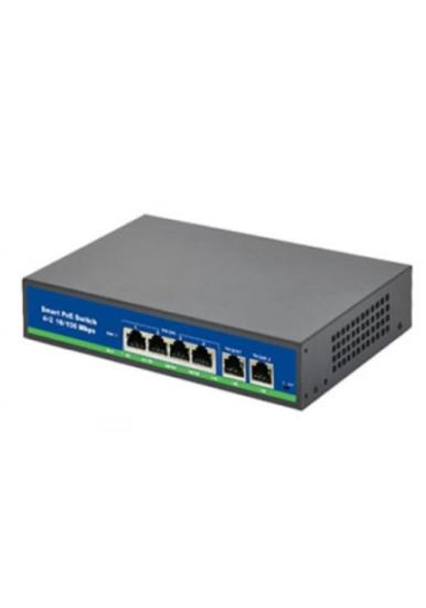 ISEE ISS-2028FP 24 Port Poe+ 10-100 Mbps 2 Port 10-100-1000 Uplink  2 Port SFP Switch 250W