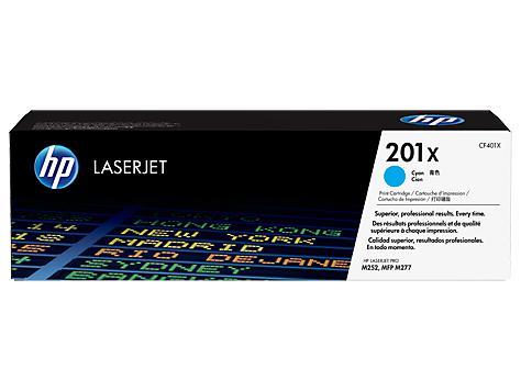 HP 201X Cyan Mavi Yüksek Kapasite 2.800 Sayfa Toner CF401X