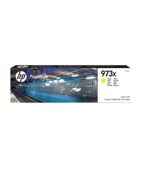 HP 973X Yellow Yüksek Kapasite Pagewide Kartuş F6T83AE