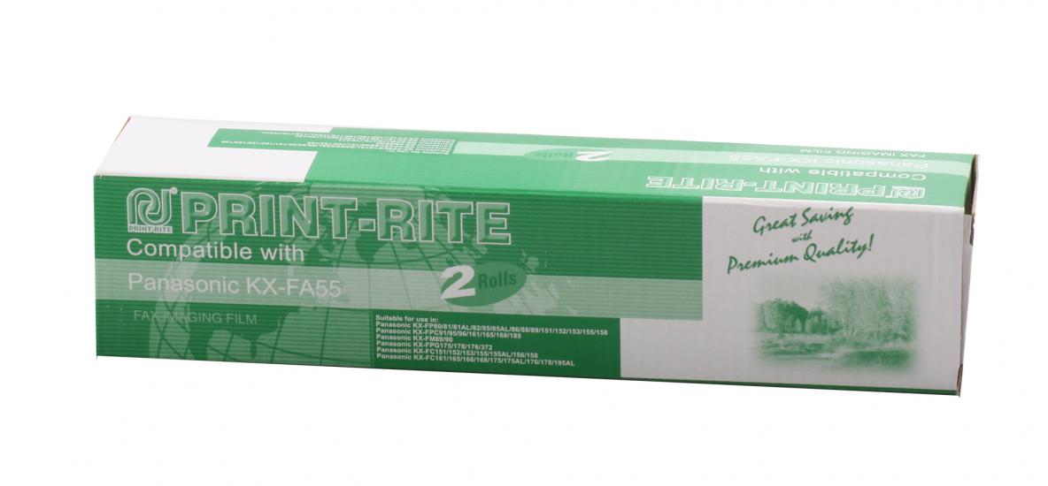 Print-Rite Panasonic KX-FA55 50M Fax Filmi RFP405BGUA