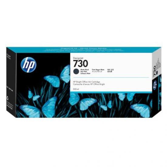 HP 730 Matte Black Mat Siyah 300 Ml Plotter Kartuşu P2V71A