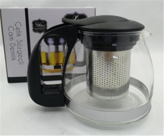 Yakut French Press 900 ml Metal Kulplu